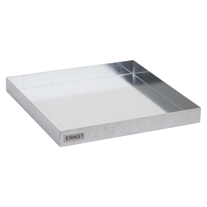 Ernst candle tray 18x18 cm - Galvanised plate - ERNST
