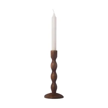 Ernst candleholder Ø9x21 cm - Dark brown - ERNST