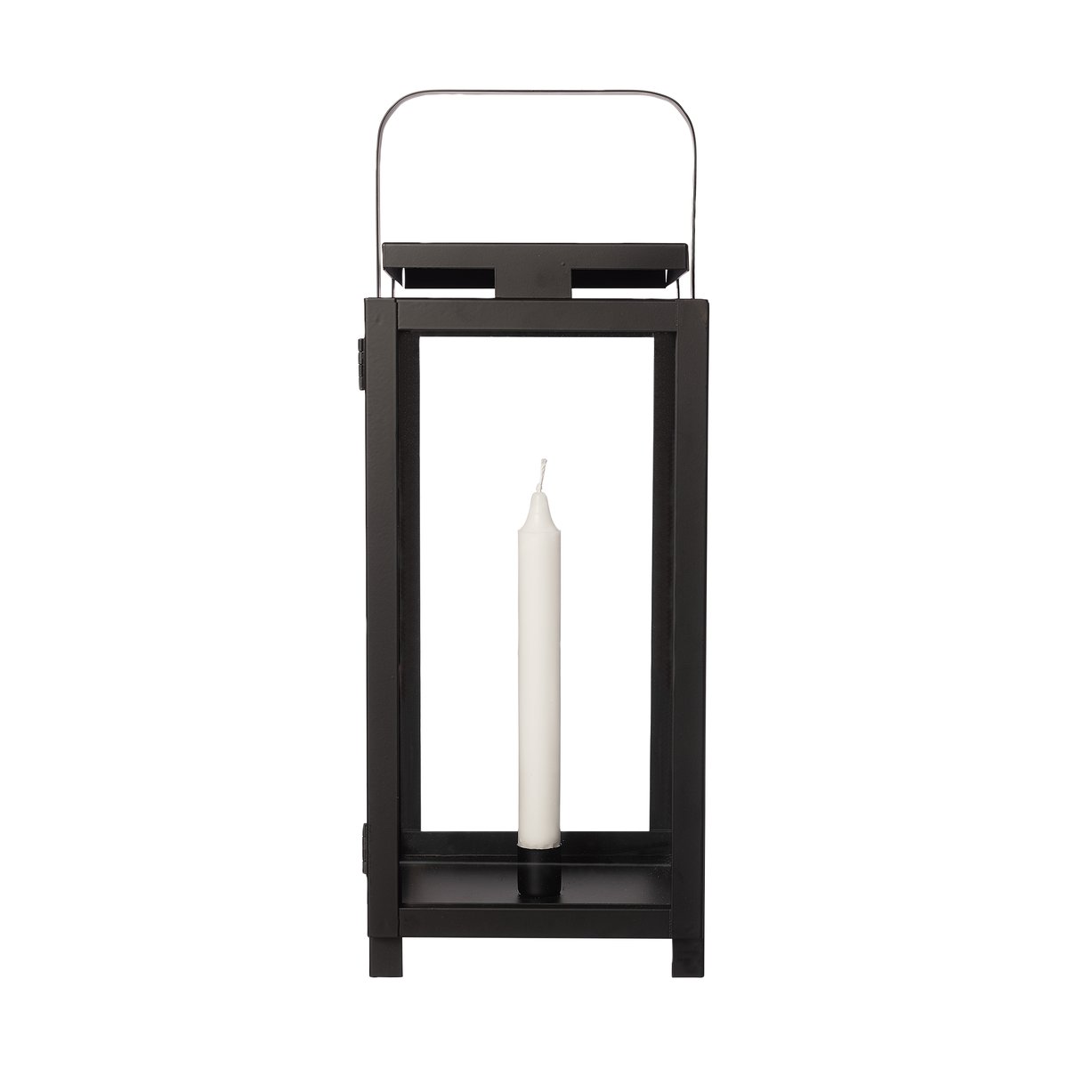 Ernst candleholder for taper candles 16x43 cm Black