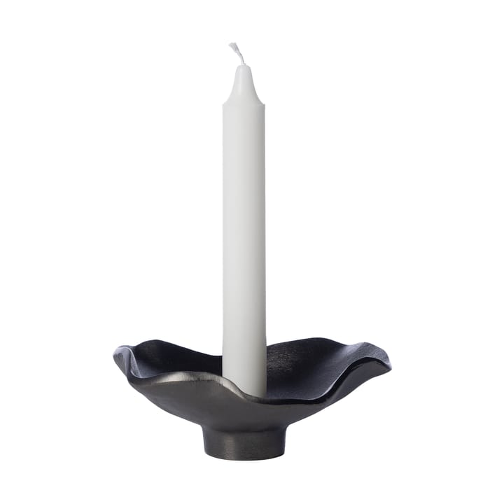 Ernst candlestick black aluminum - Ø14 cm - ERNST