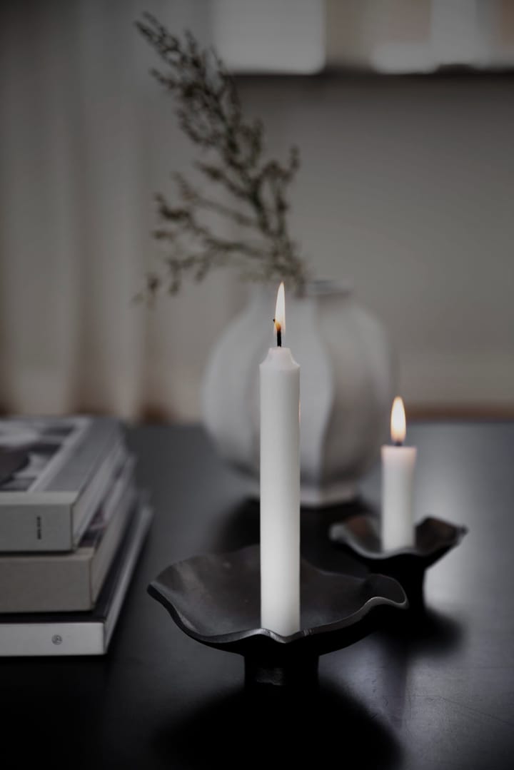 Ernst candlestick black aluminum - Ø14 cm - ERNST