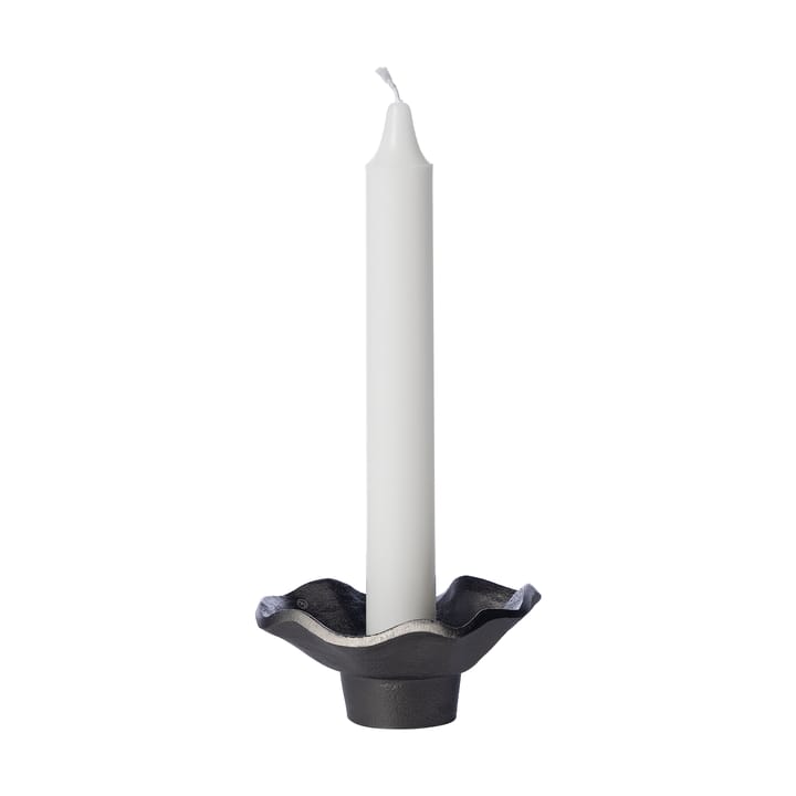 Ernst candlestick black aluminum - Ø9 cm - ERNST