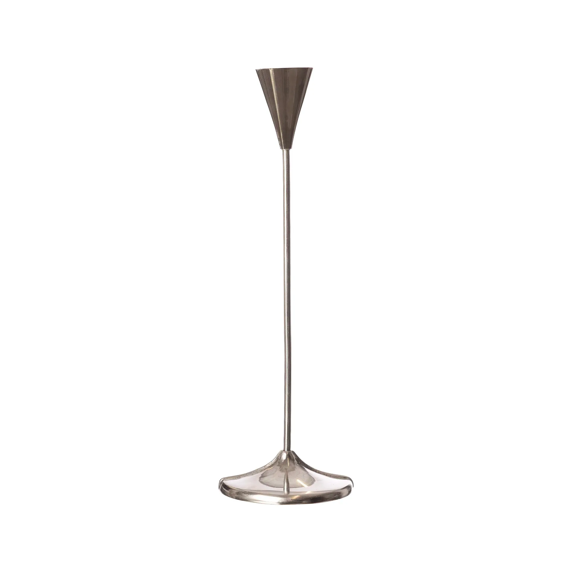 Ernst candlestick chrome, 25 cm ERNST