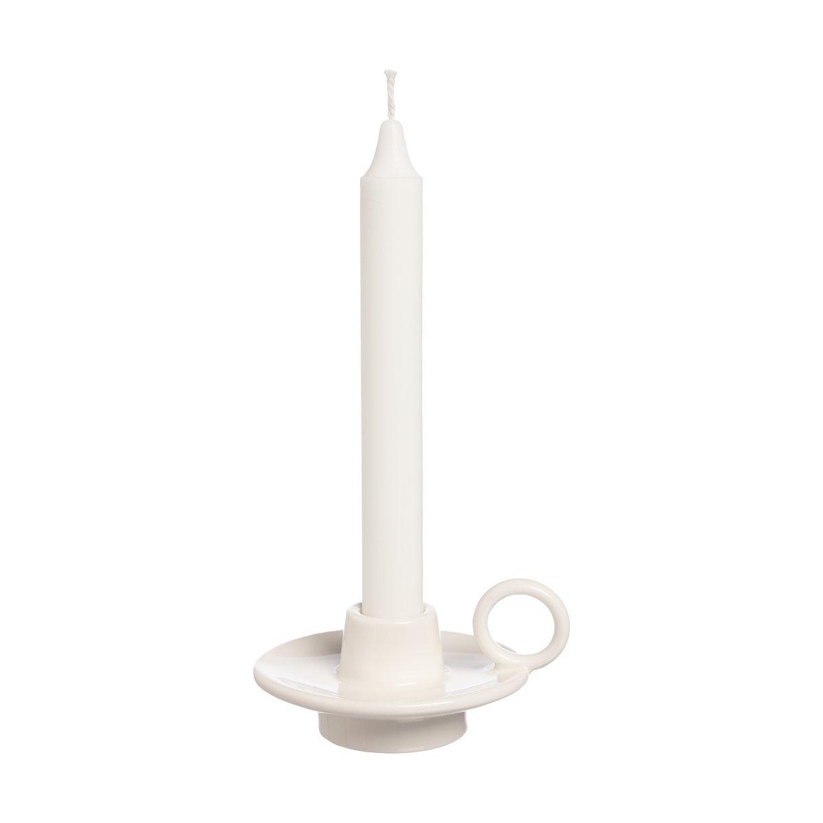 Ernst candlestick for taper candles Vanilla | Scandinavian Design | Candle holders | White