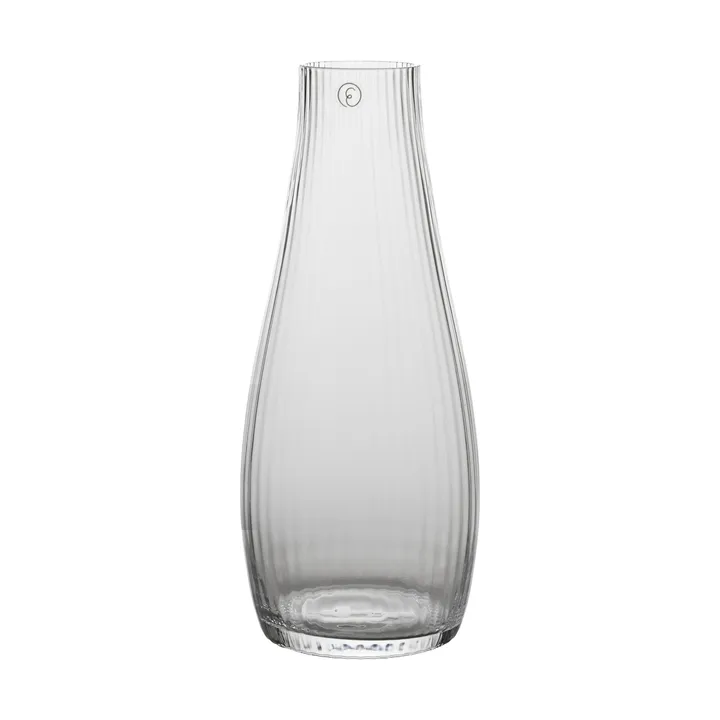 Ernst carafe ribbed glass - Clear, Ø8x19 cm - ERNST