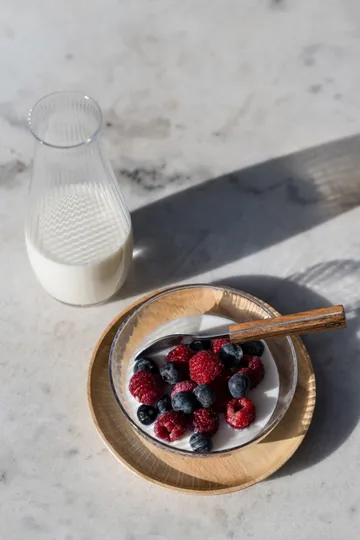 Ernst carafe ribbed glass - Clear, Ø8x19 cm - ERNST