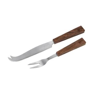Ernst cheese cutlery 2 pieces - Acacia - ERNST