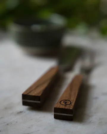Ernst cheese cutlery 2 pieces - Acacia - ERNST