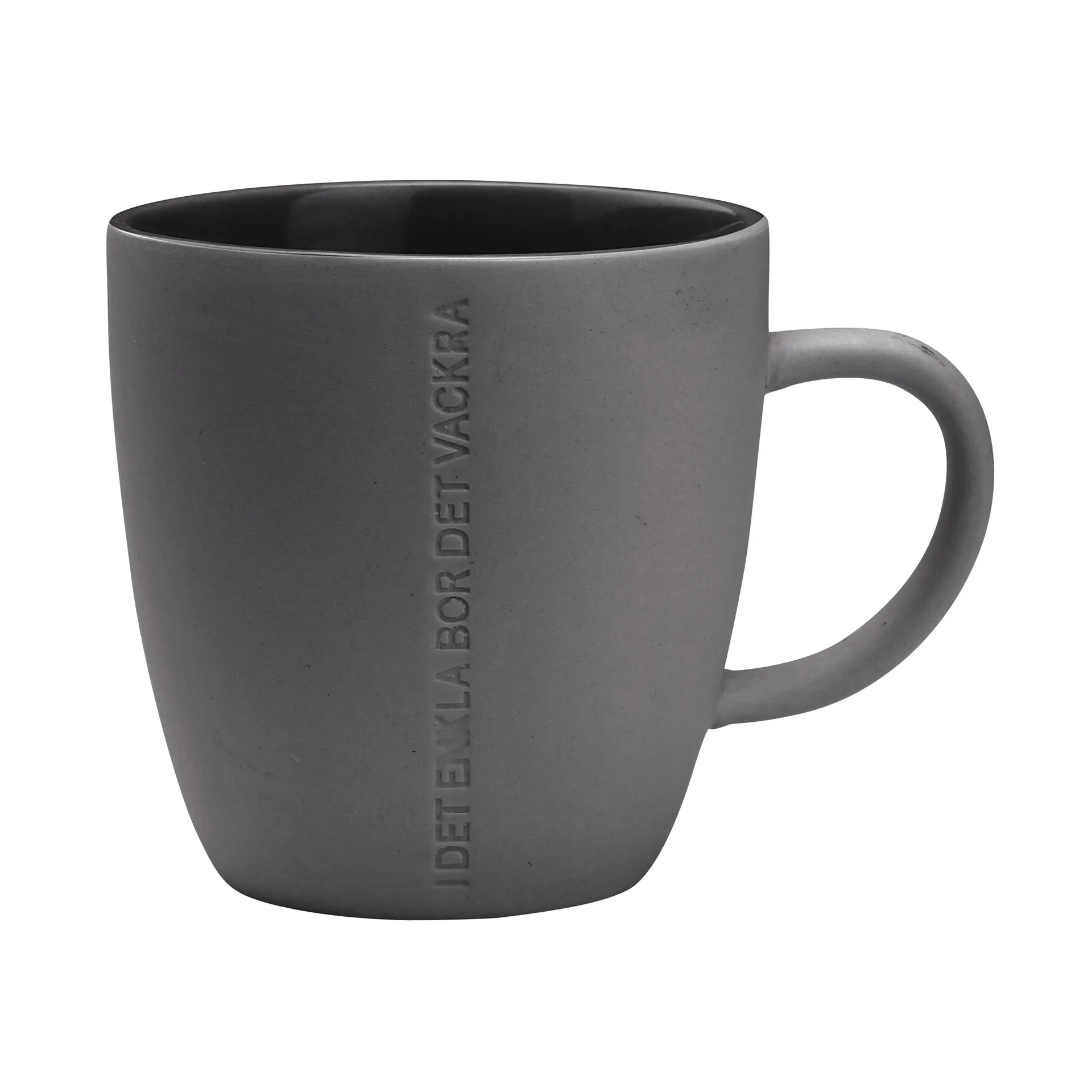 Ernst CITAT Mug Enkla, dark grey ERNST