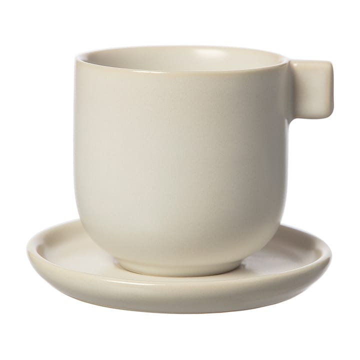 Ernst coffee cup with saucer 8.5 cm - White sand - ERNST