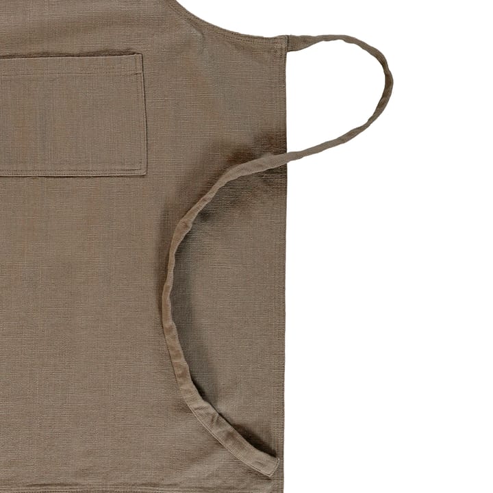 Ernst cotton apron - Mole - ERNST