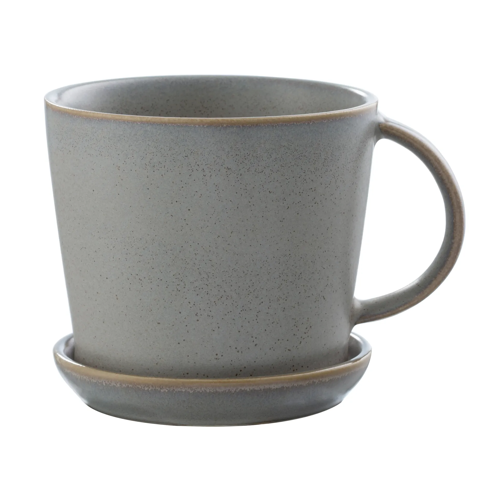 Ernst cup with saucer 8.5 cm, Grey ERNST