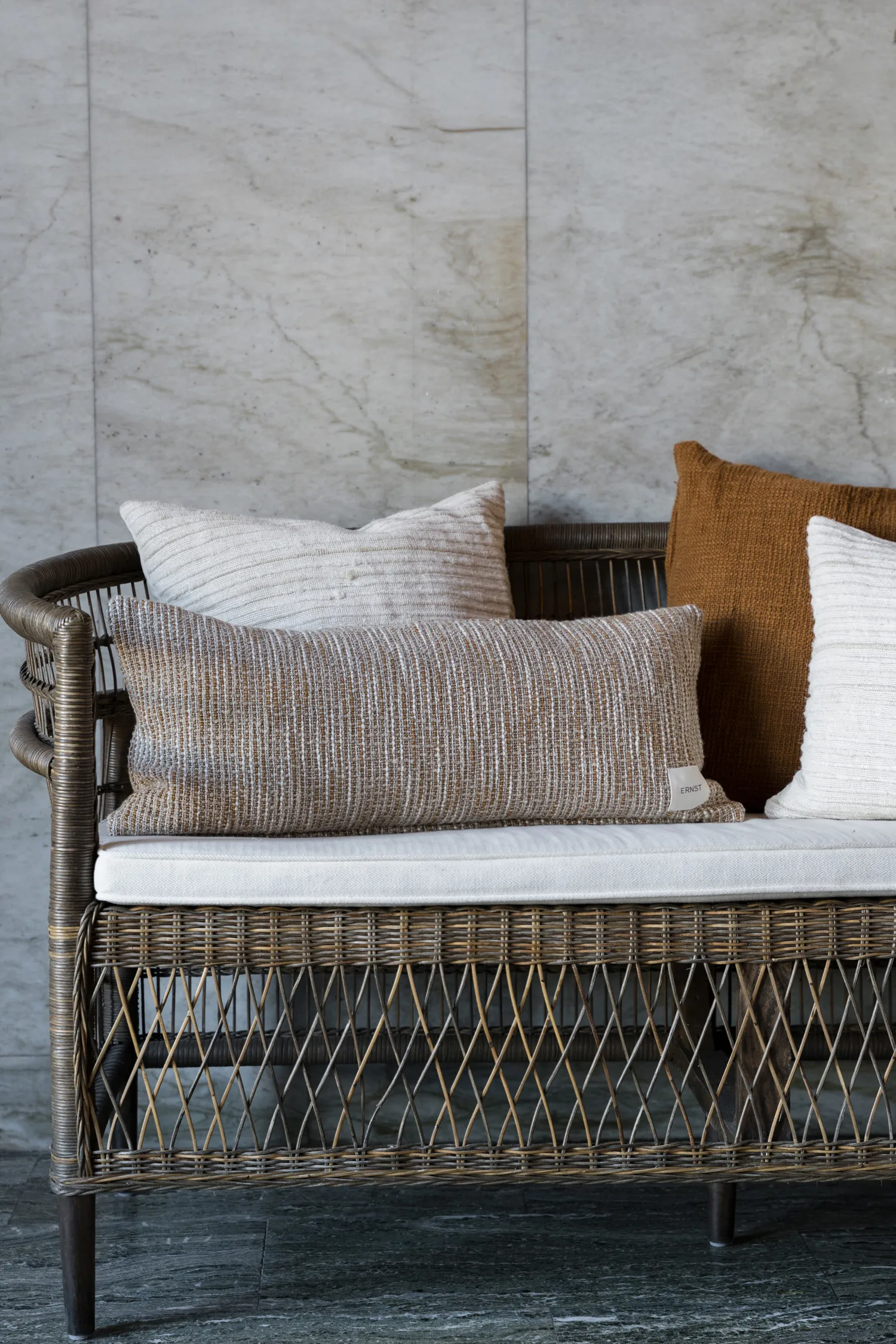 Ernst cushion cover, Caramel-beige, 30x70 cm ERNST