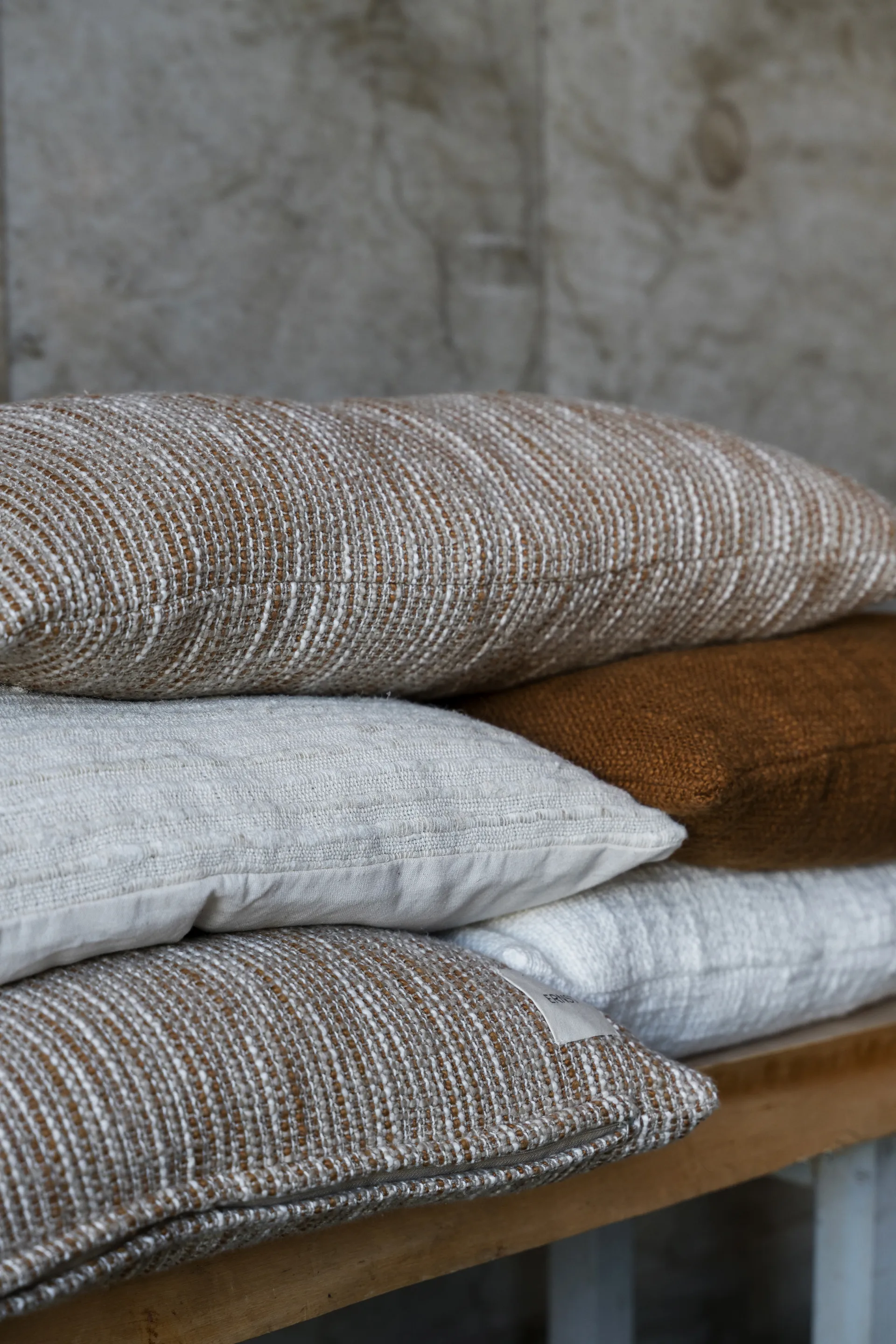 Ernst cushion cover, Caramel-beige, 50x50 cm ERNST