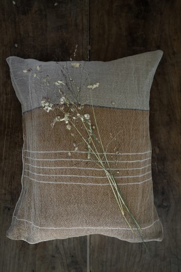 Ernst cushion cover half-linen 40x60 cm - Caramel-natural - ERNST