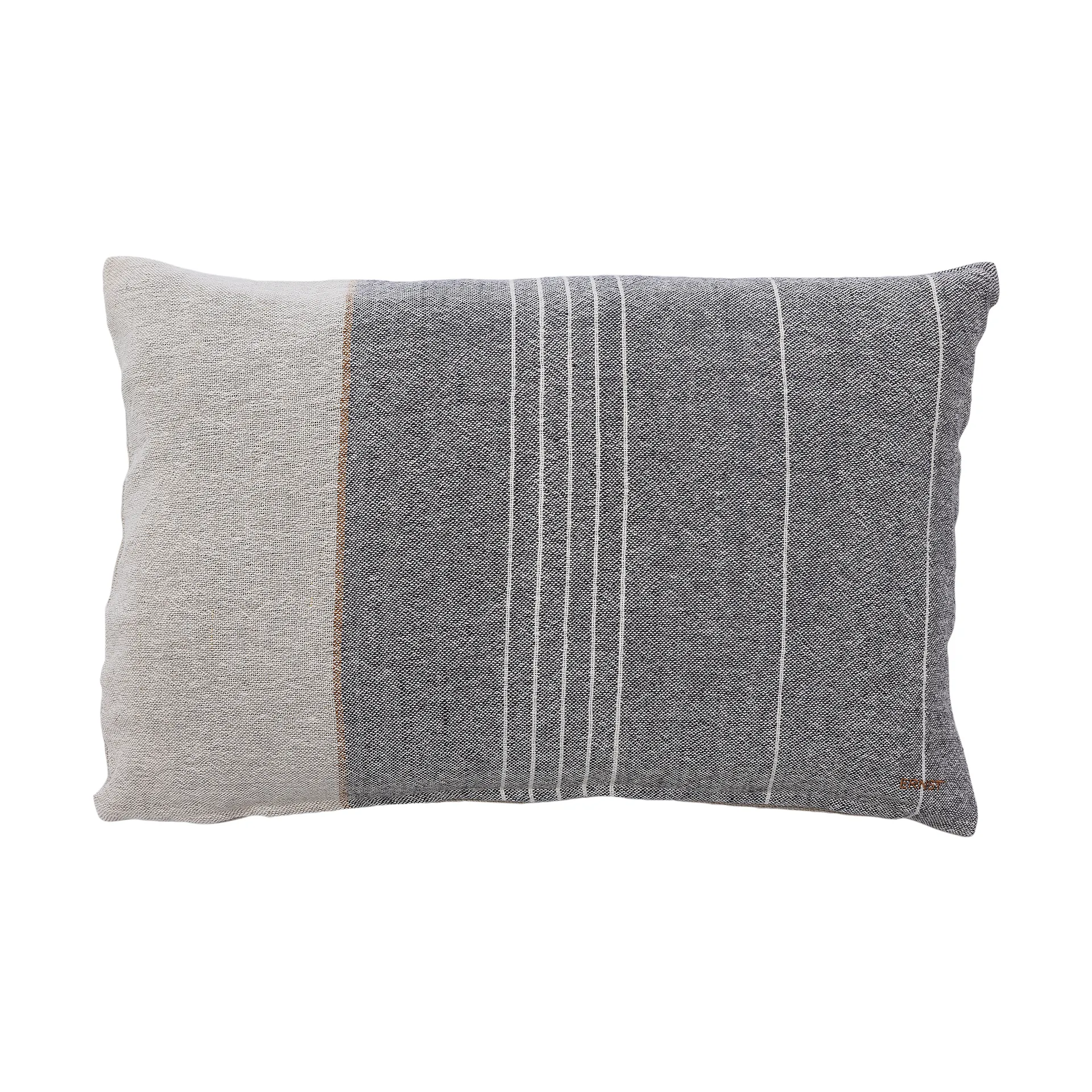 Ernst cushion cover half-linen 40x60 cm, Gray-natural ERNST