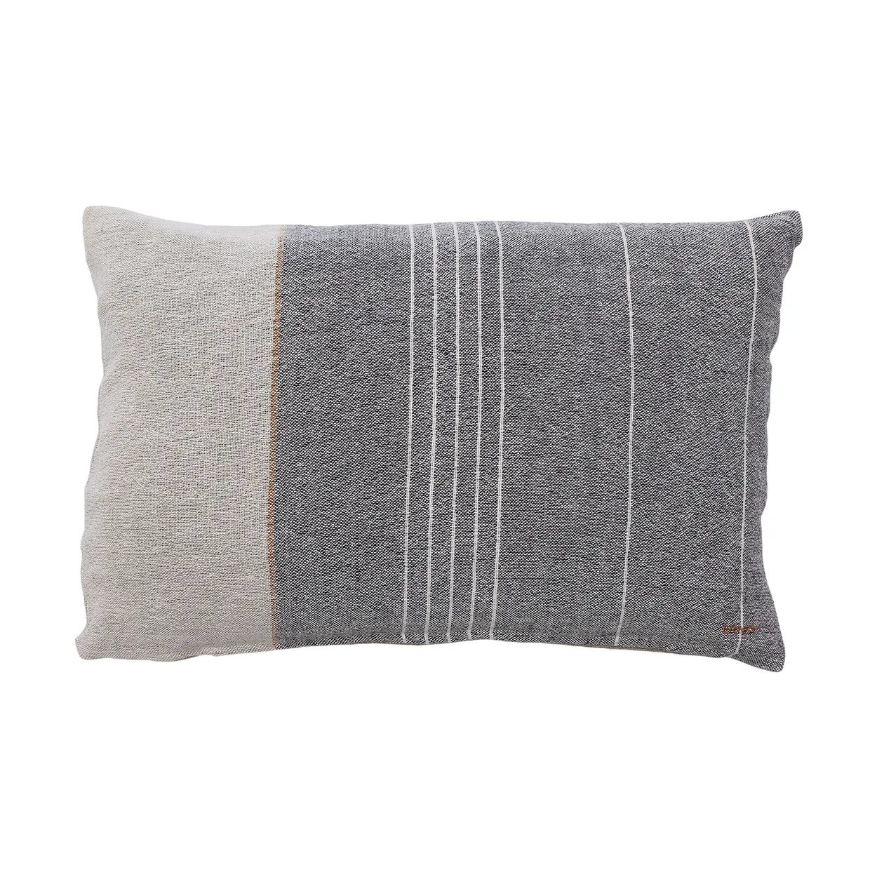 Ernst cushion cover half-linen 40x60 cm Gray-natural