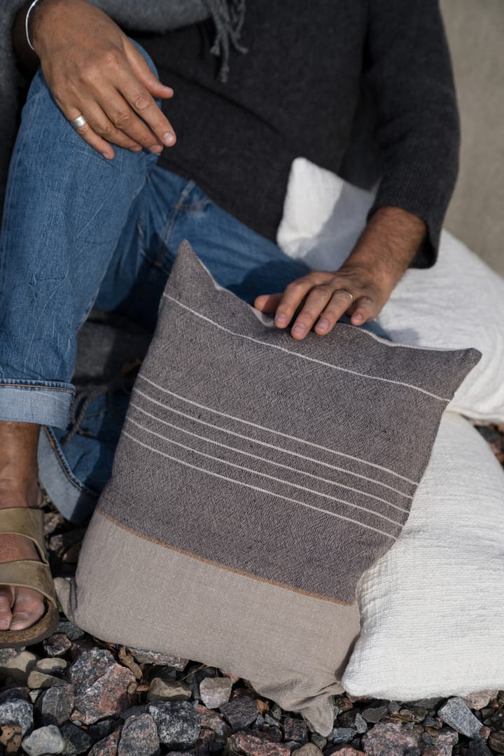 Ernst cushion cover half-linen 40x60 cm, Gray-natural ERNST