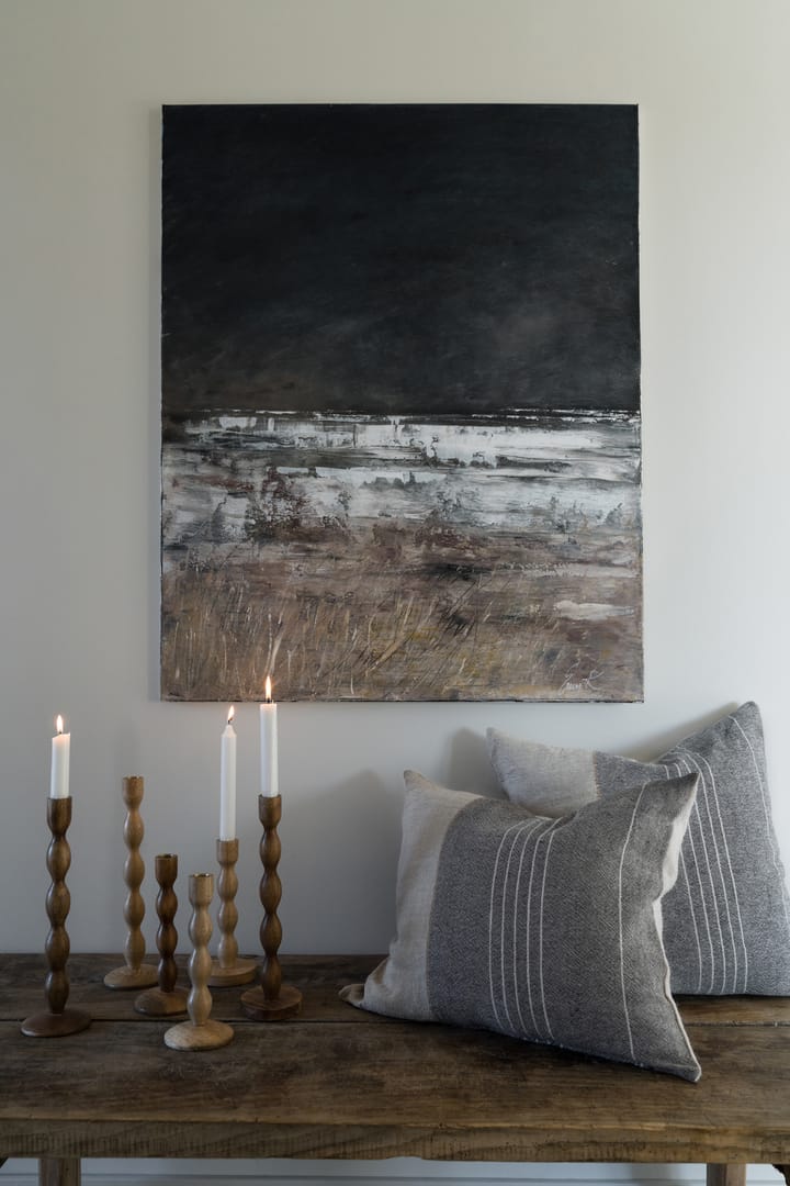 Ernst cushion cover half-linen 40x60 cm, Gray-natural ERNST