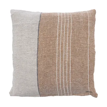 Ernst cushion cover half-linen 50x50 cm - Caramel-natural - ERNST