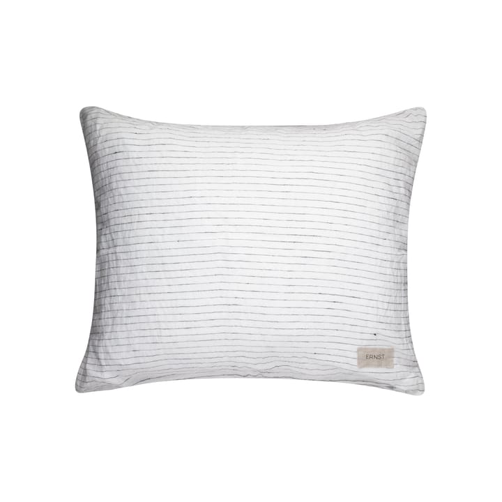 Ernst cushion cover stripes 50x60 cm - White-black - ERNST