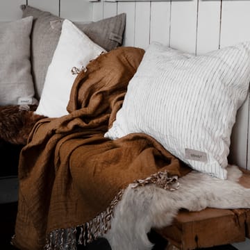 Ernst cushion cover stripes 50x60 cm - White-black - ERNST