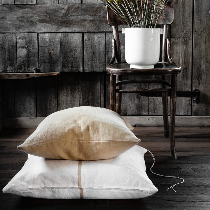 Ernst cushion cover with stripe 50x60 cm - Beige stripe - ERNST