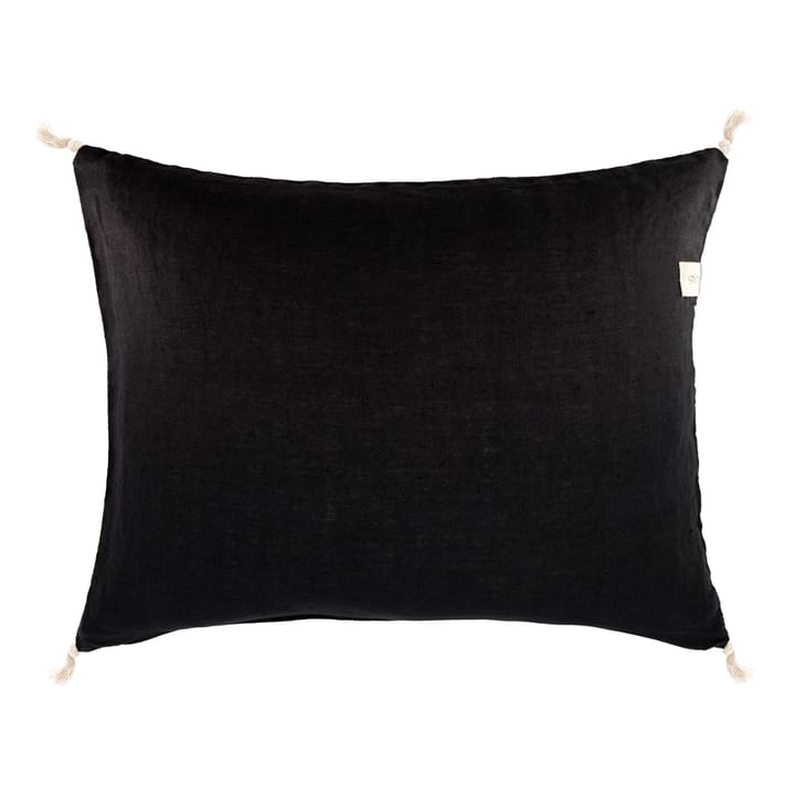 Ernst cushion cover with tassles 50 x 60 cm - Black - ERNST