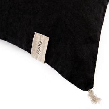 Ernst cushion cover with tassles 50 x 60 cm - Black - ERNST