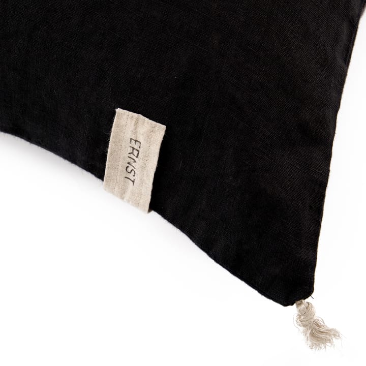 Ernst cushion cover with tassles 50 x 60 cm, Black ERNST