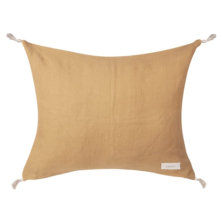 Ernst cushion cover with tassles 50 x 60 cm - Saffron - ERNST