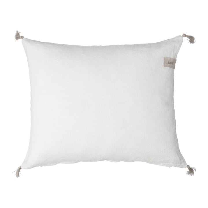 Ernst cushion cover with tassles 50 x 60 cm - white - ERNST