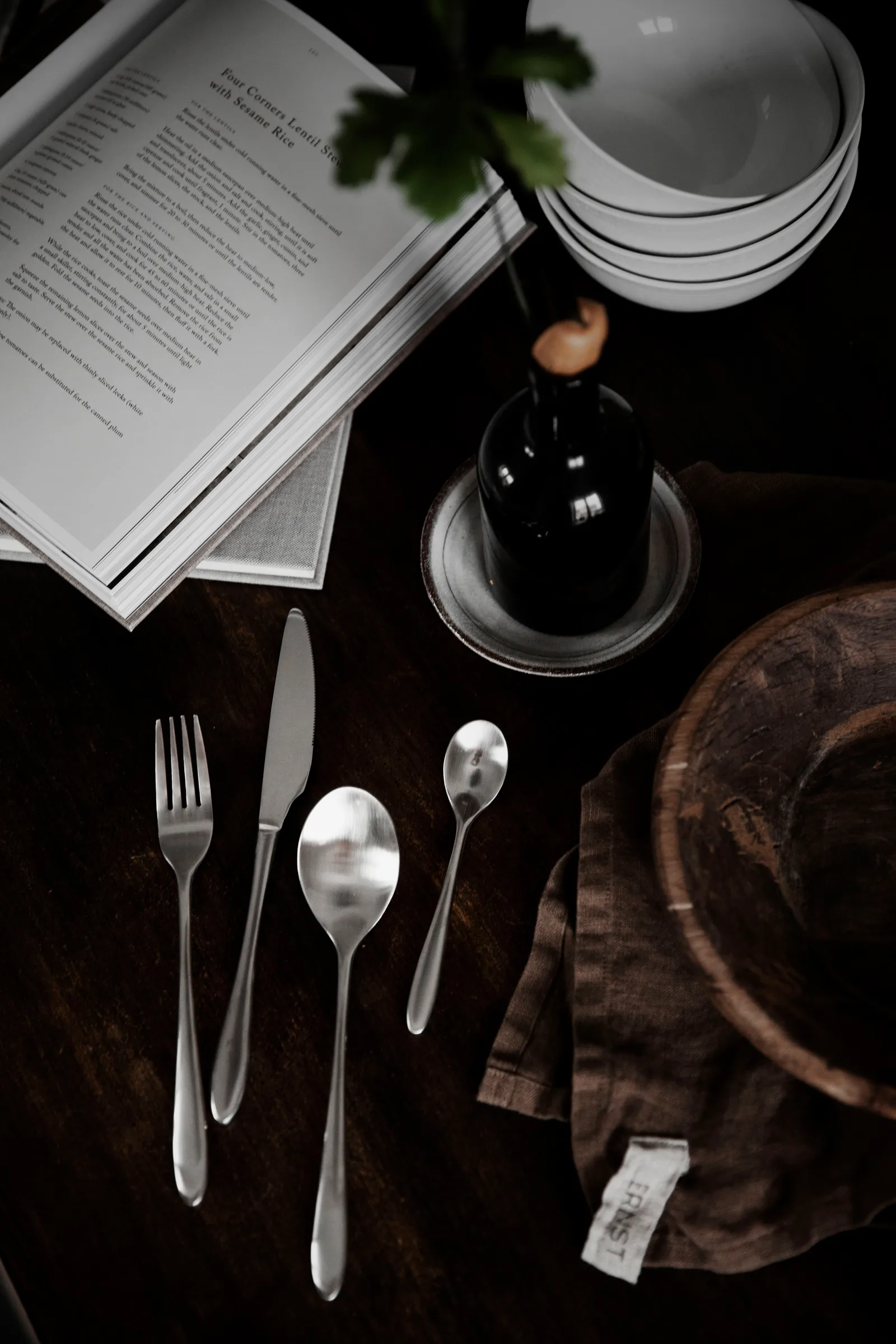 Ernst cutlery set matte finish, 16 pieces ERNST