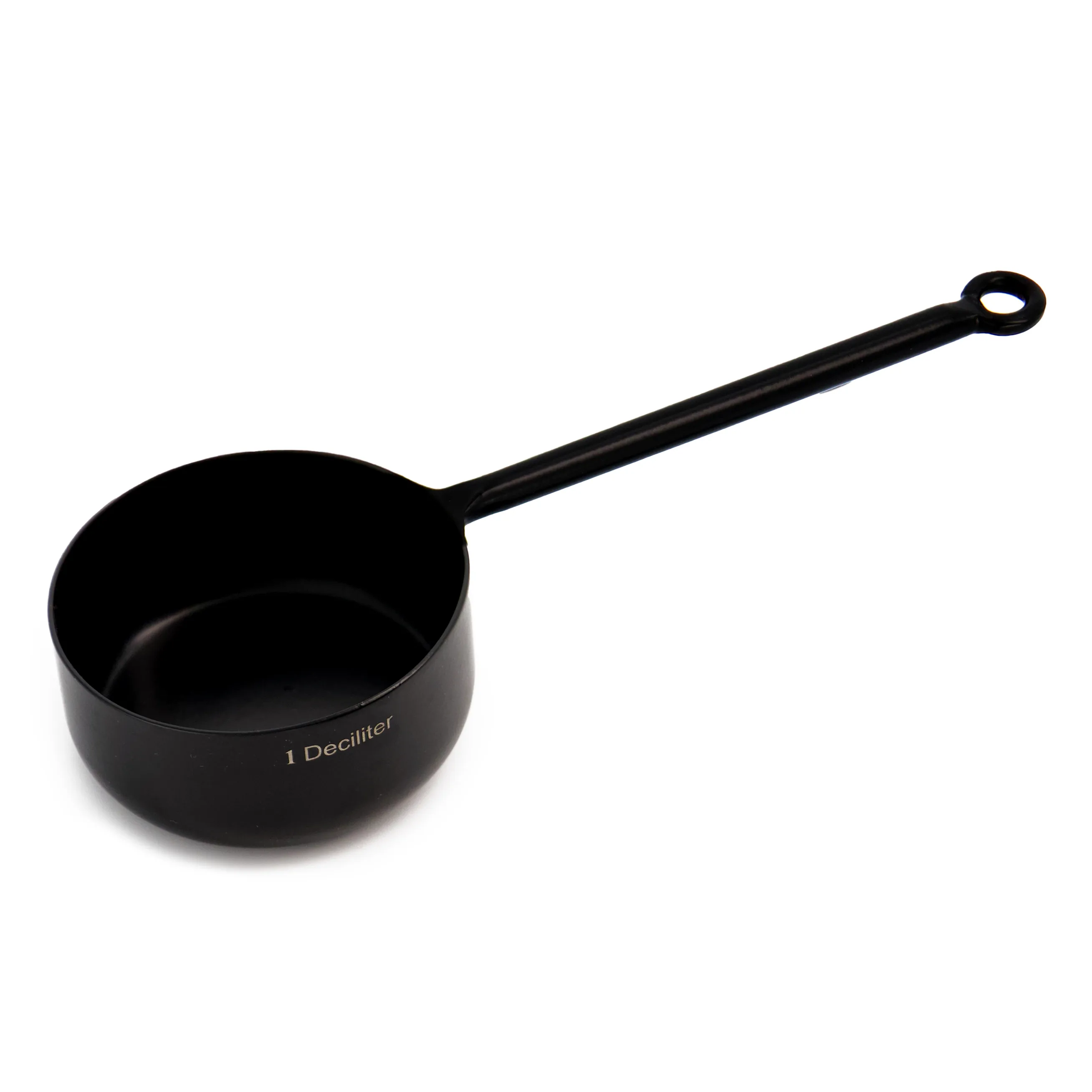 Ernst deciliter measure metal , Black