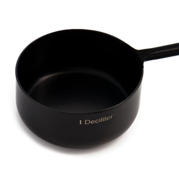 Ernst deciliter measure metal  - Black - ERNST