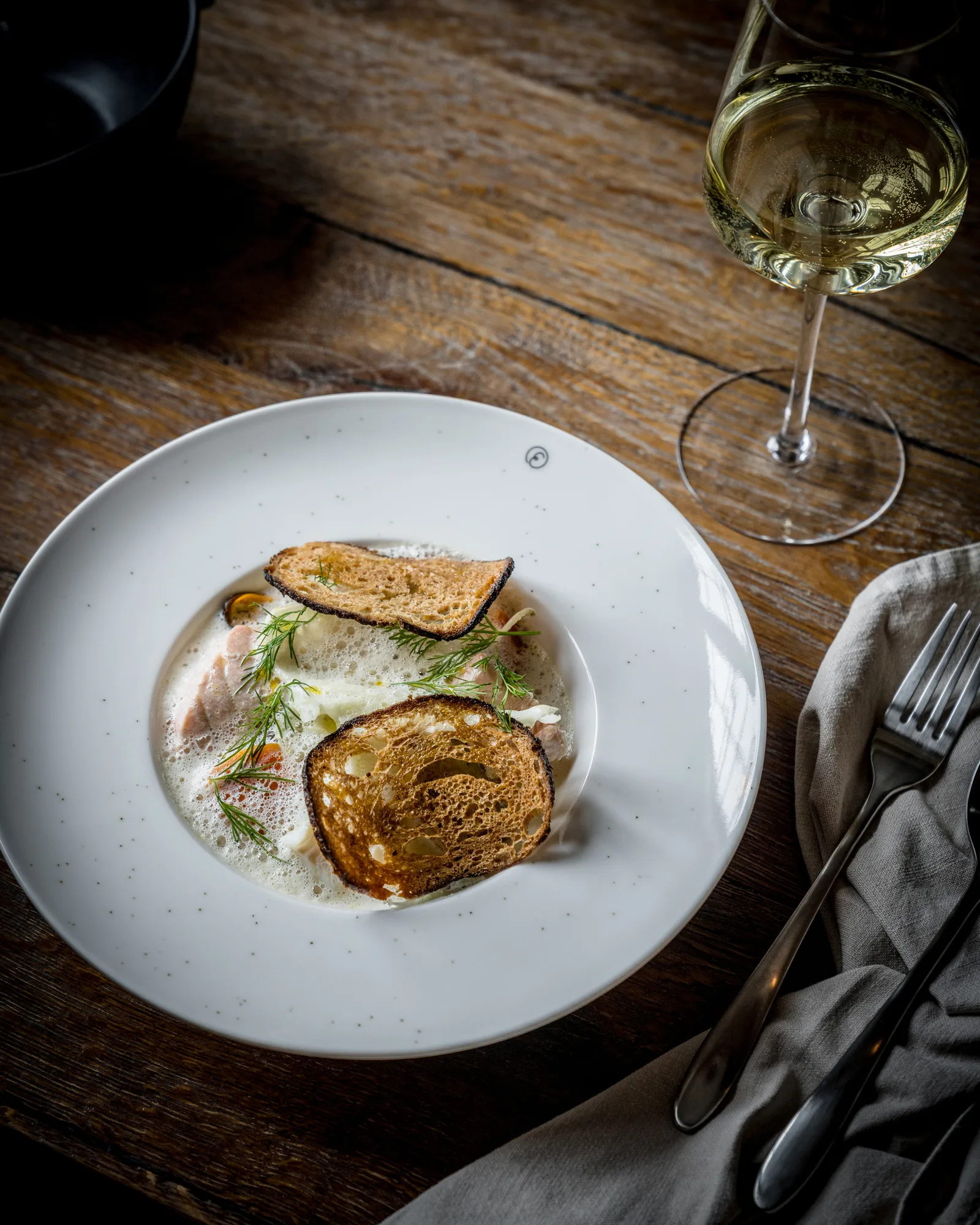 Ernst deep plate Ø25 cm, Vanilla ERNST