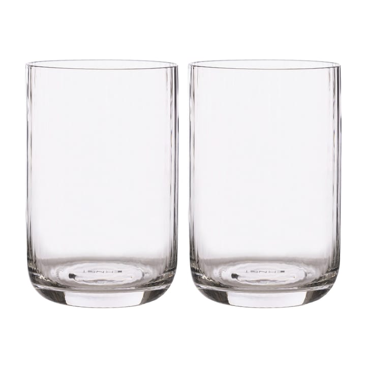 Ernst drinking glass ribbed 2-pack - 50 cl - ERNST