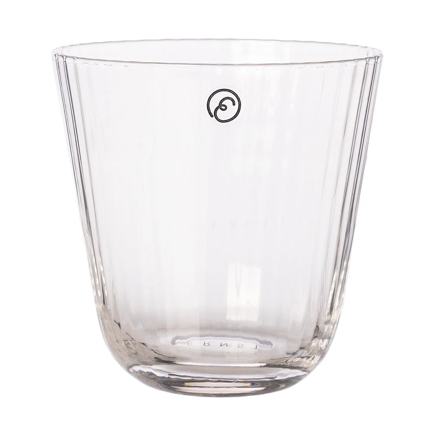 Ernst drinking glass ribbed, 25 cl ERNST