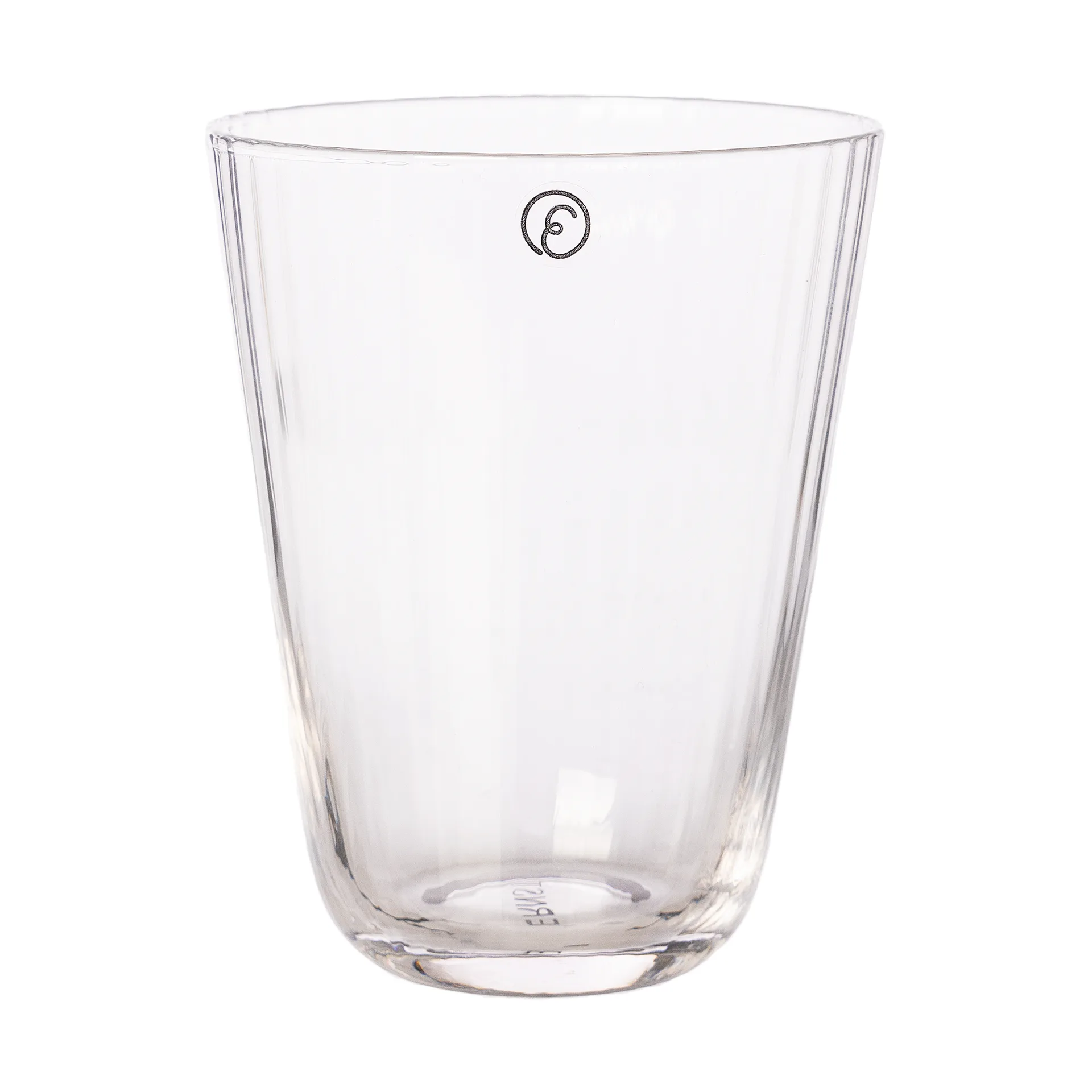 Ernst drinking glass ribbed, 30 cl ERNST