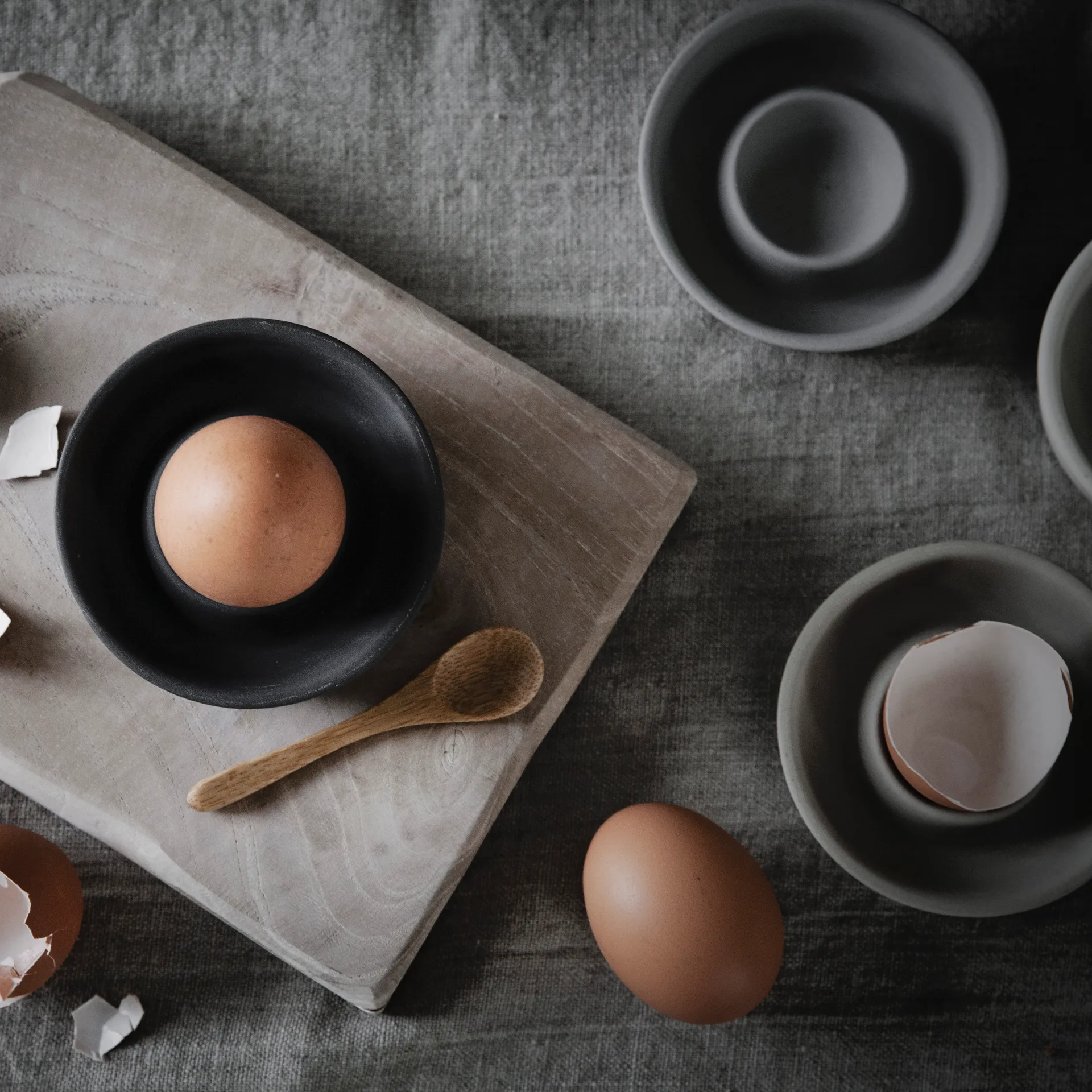 Ernst egg cup white, 9 cm ERNST