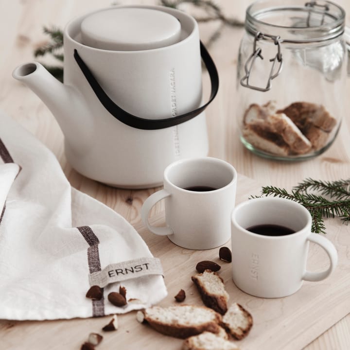 Ernst espresso cup stoneware 10 cl, nature white ERNST