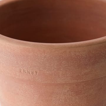 Ernst flower pot with saucer rustic terracotta - Ø22 cm - ERNST