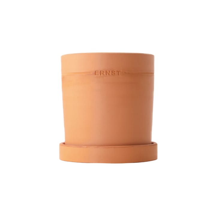 Ernst flower pot with saucer terracotta, Ø11 cm ERNST