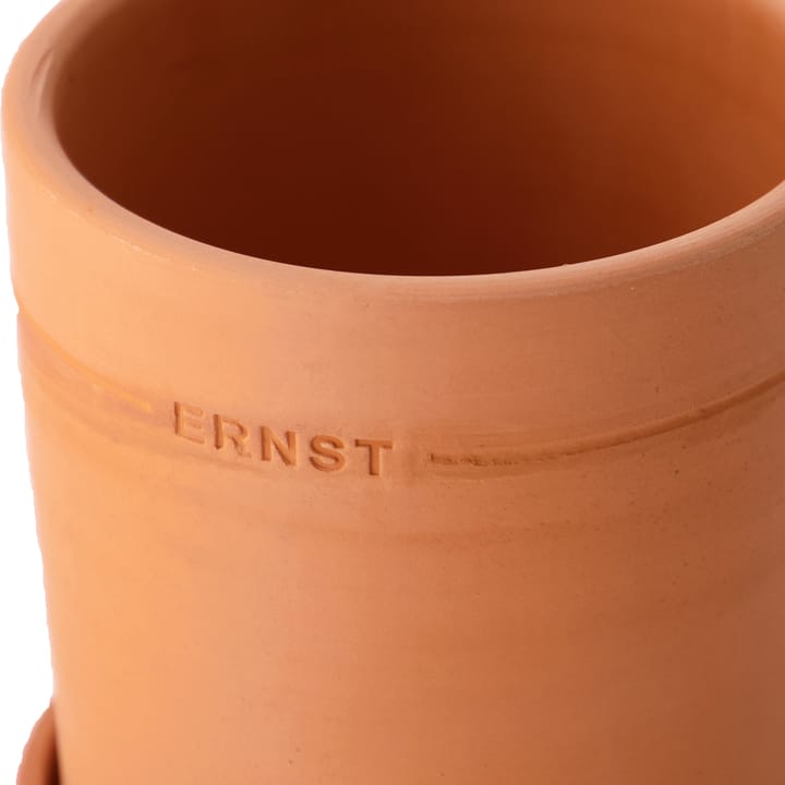 Ernst flower pot with saucer terracotta - Ø11 cm - ERNST
