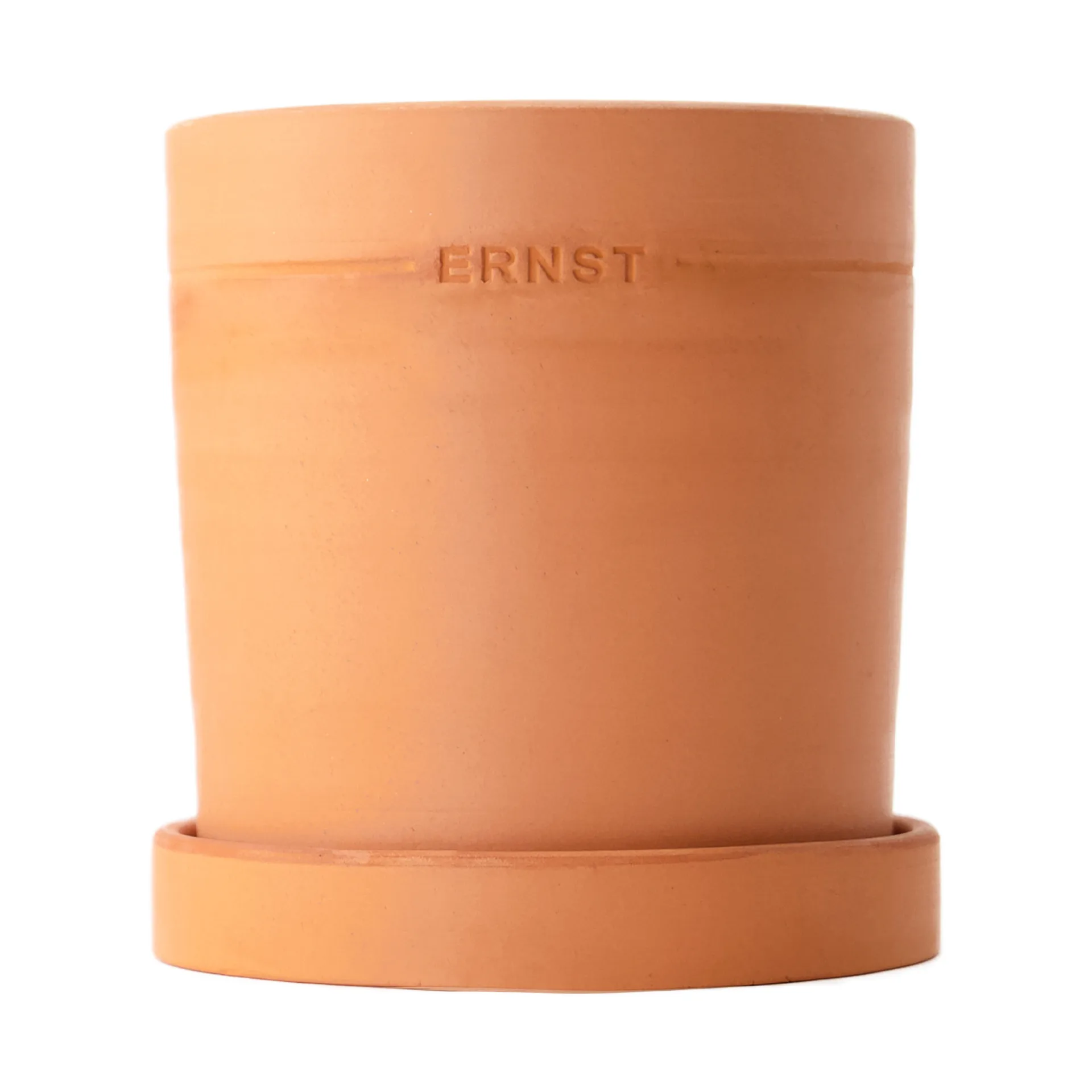 Ernst flower pot with saucer terracotta, Ø19 cm ERNST