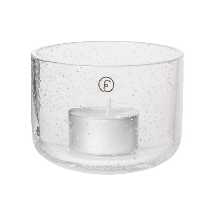 Ernst glass candle holder - Ø8x6 cm - ERNST