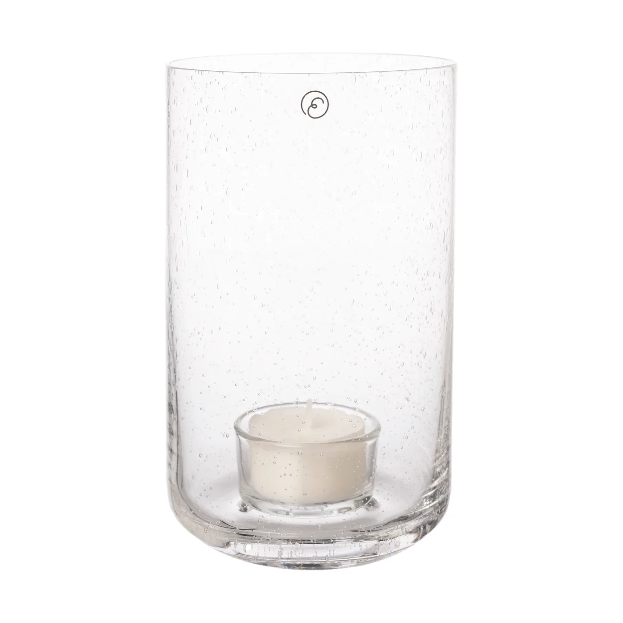 Ernst glass candle holder o9x15 cm | Scandinavian Design | Tea light holders, lanterns & candle dishes | Transparent