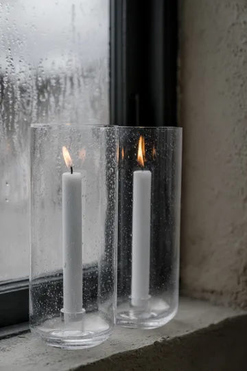 Ernst glass candlestick - Ø11x25 cm - ERNST
