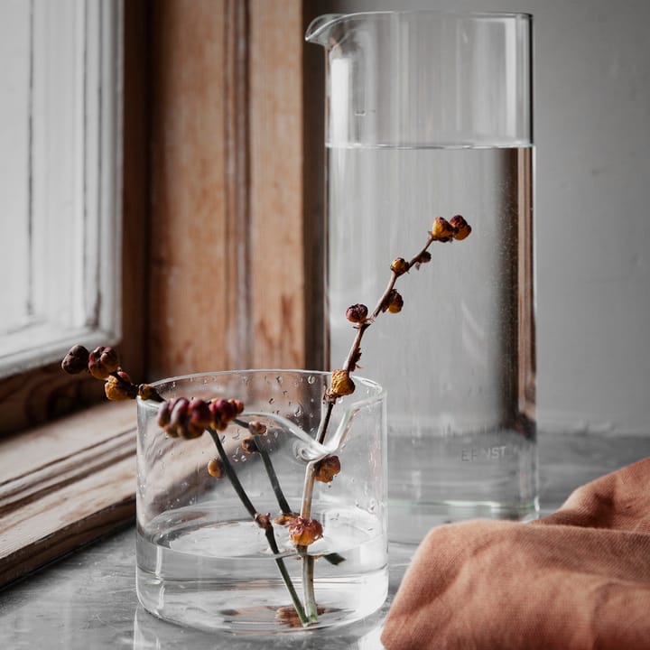 Ernst glass pot 21 cm, clear ERNST
