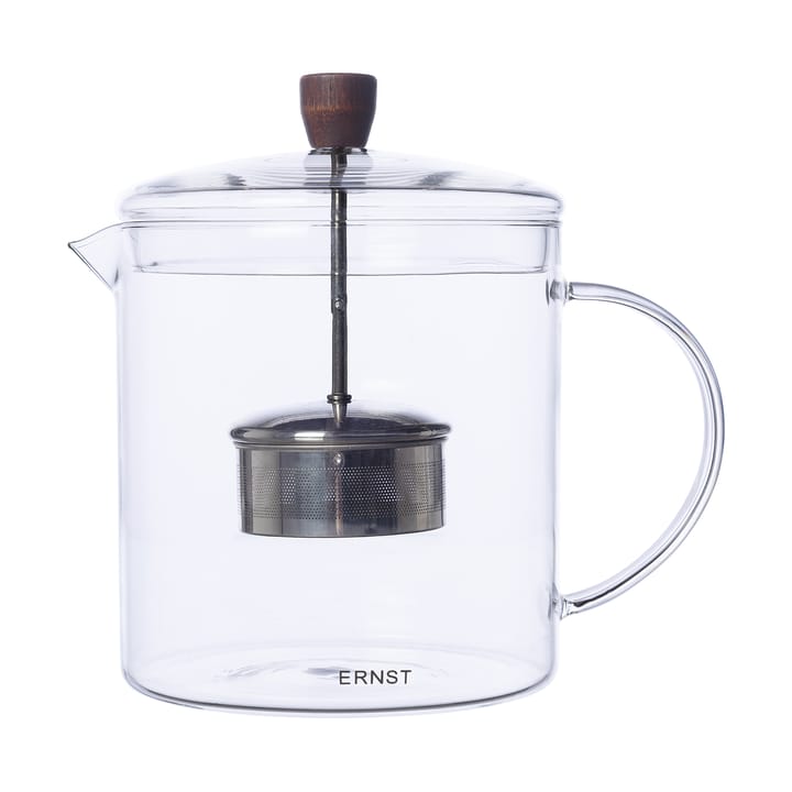 Ernst glass teapot 1.5 L - Clear dark brown - ERNST